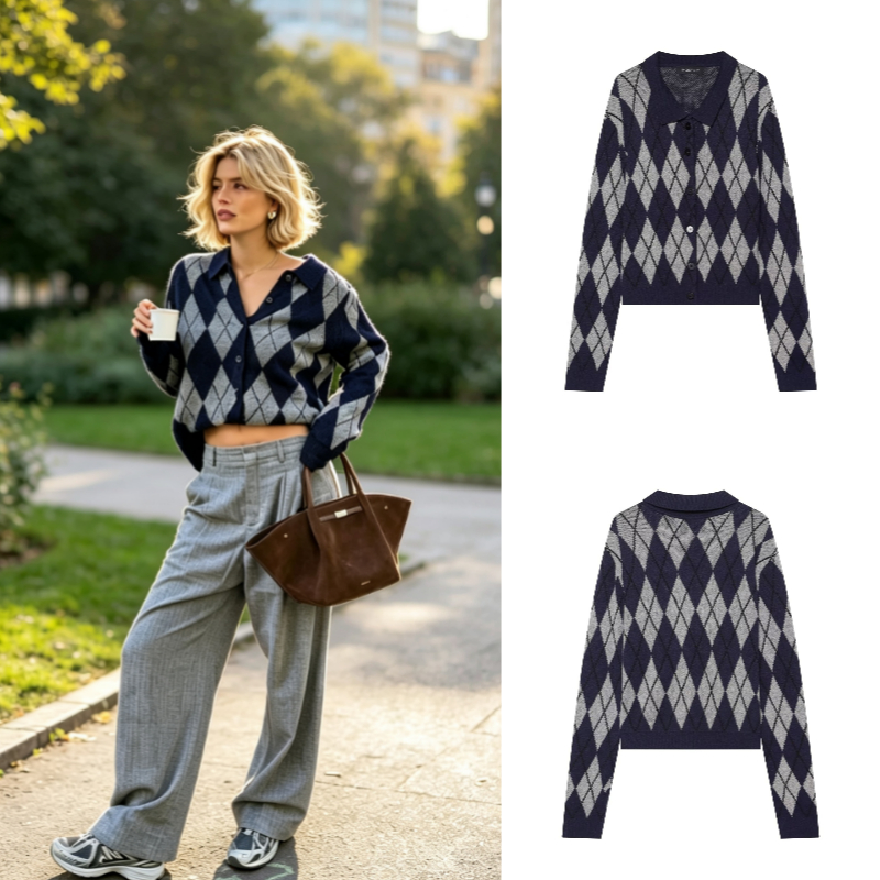 Italy Fashion Street - Women's Sweater 2026 Autumn New Fashion
