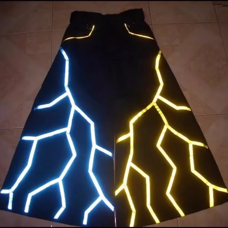 Street Fashion Japan 2025 - Shuffle Ghost Step Walk Dance Pants