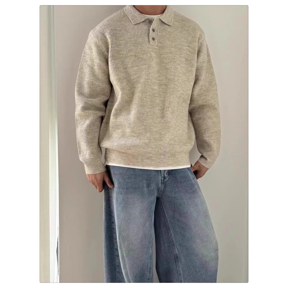 Italy Fashion Street - 2025 Autumn New Men Fashion Solid