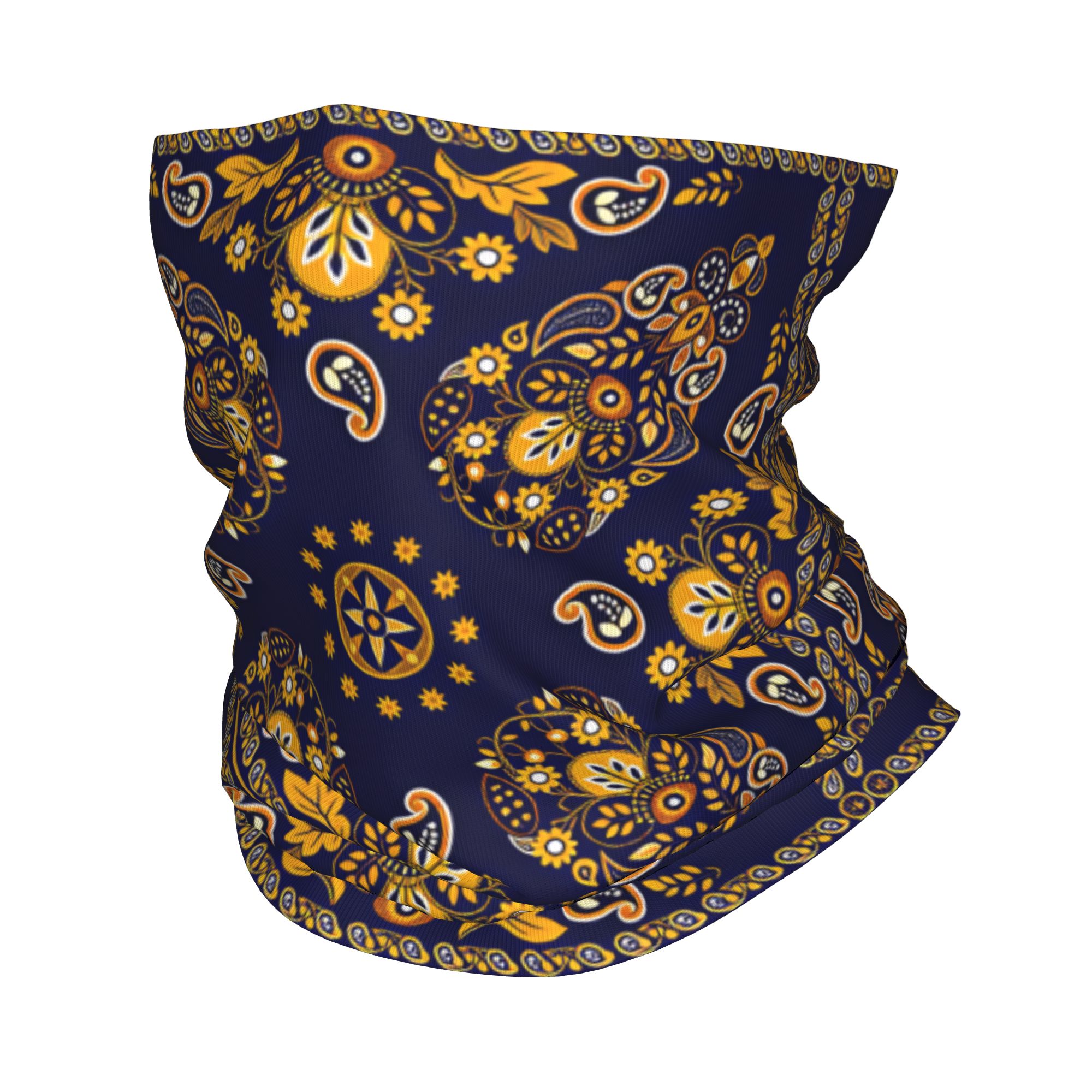 Balaclava Face Mask - Outdoor Sports Balaclava Paisley Pattern Mask