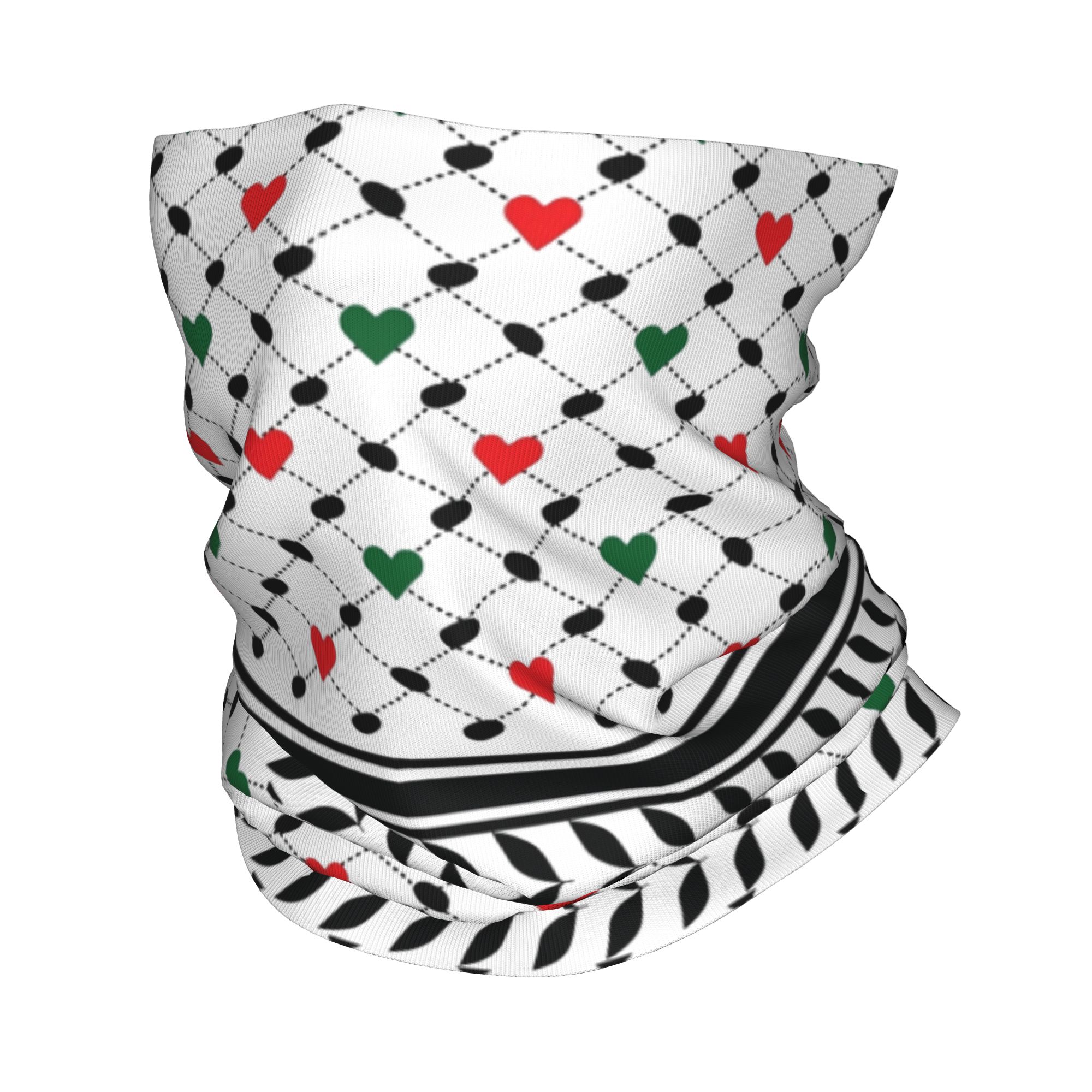 Balaclava Face Mask - Palestine Palestinian Keffiyeh Bandana Neck Cover