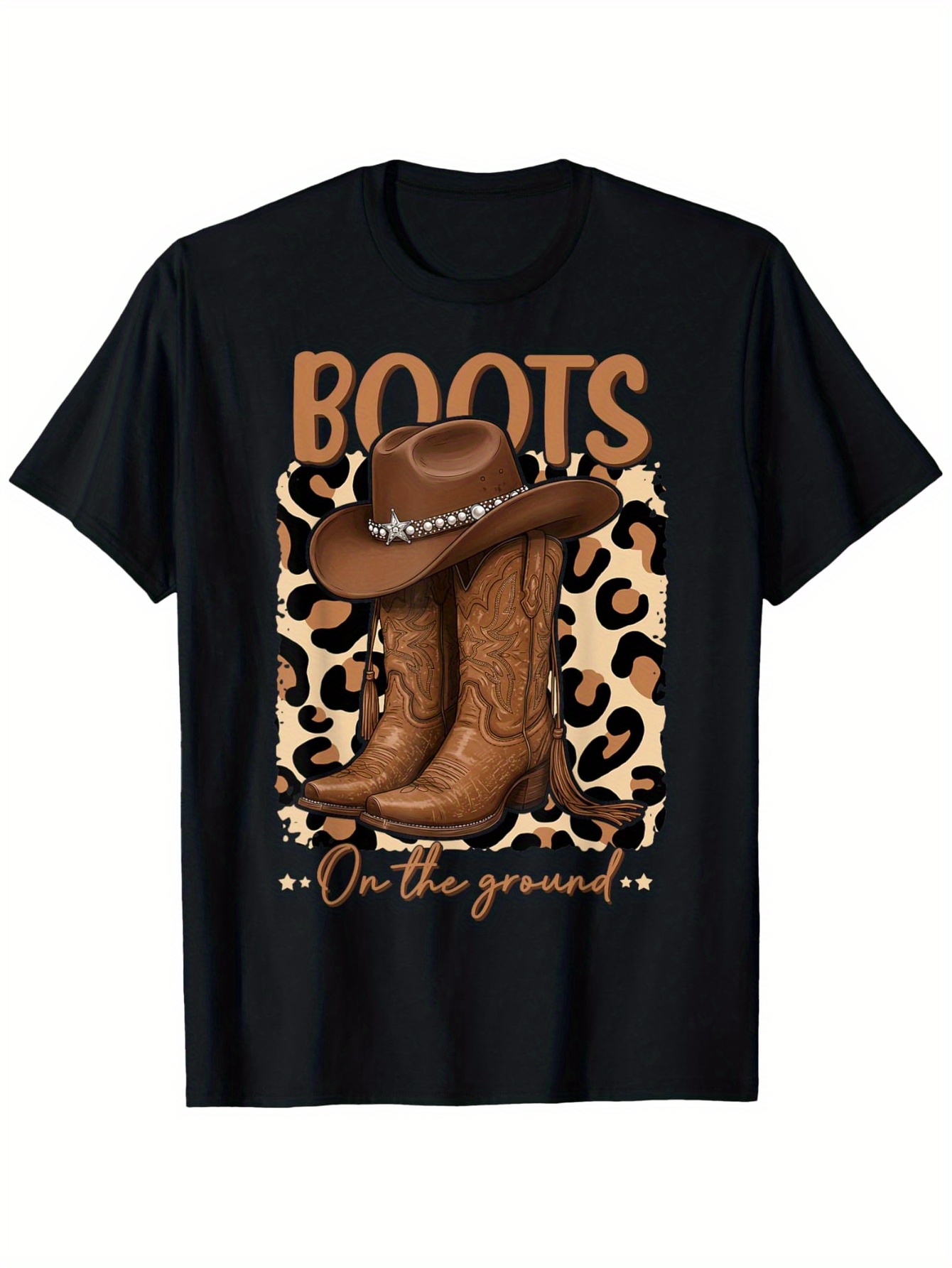 Street Fashion Co - Boots On The Ground Cow Western