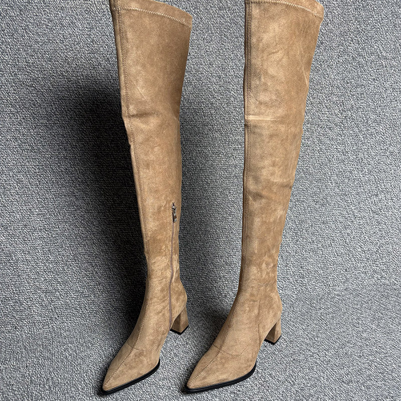 Winter Fashion Pointed Toe Wom - Street Fashion Female ulasan dan harga