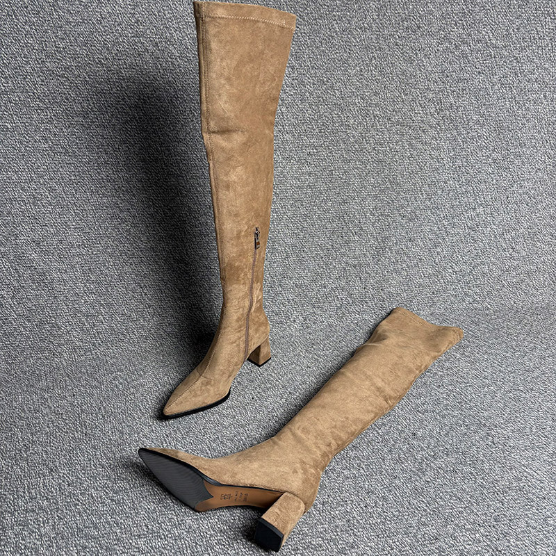 Winter Fashion Pointed Toe Wom - Street Fashion Female ulasan dan harga