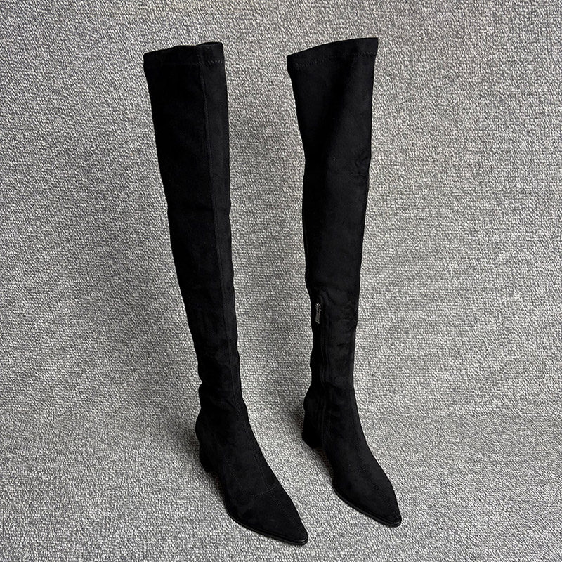 Winter Fashion Pointed Toe Wom - Street Fashion Female ulasan dan harga