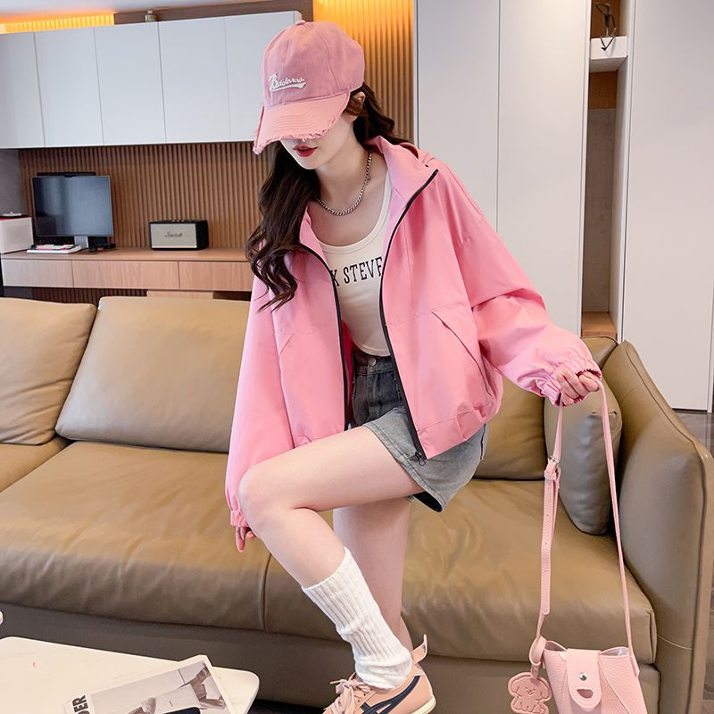 Fashion Short Hooded Women Jac - Italy Fashion Street ulasan dan harga