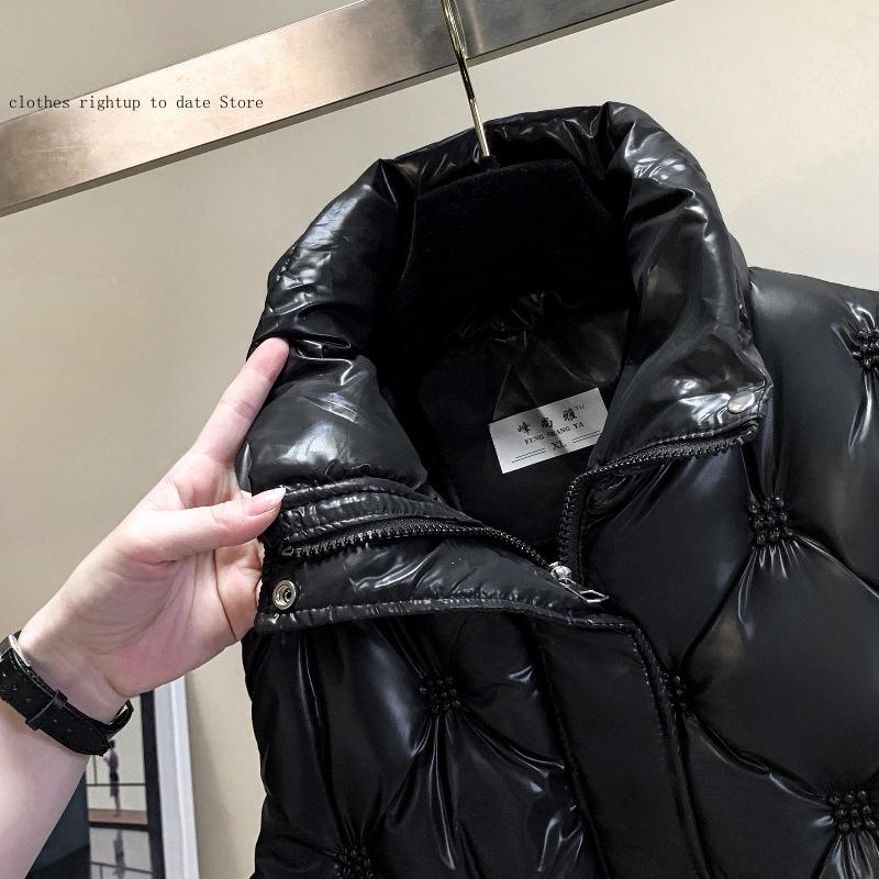 Autumn Winter Parkas Thicken W - Puffer Vest Padded ulasan dan harga