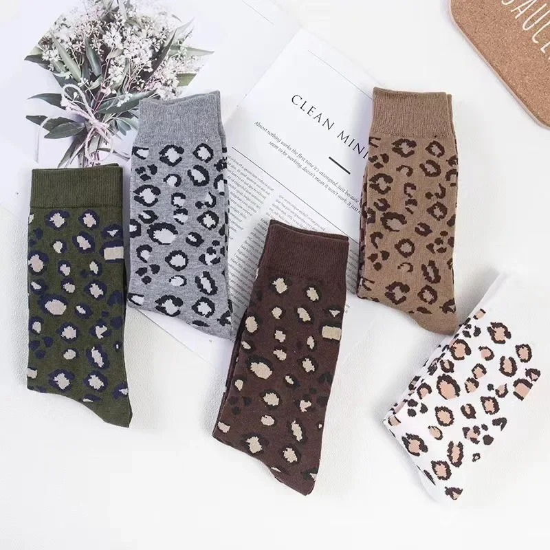 1 3 5 Pairs Fashion Leopard Pr - Street Fashion Youtube ulasan dan harga