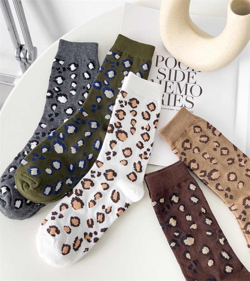 1 3 5 Pairs Fashion Leopard Pr - Street Fashion Youtube ulasan dan harga