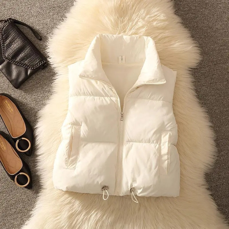 Women's Padded Puffer Sleevele - Puffer Vest Padded ulasan dan harga