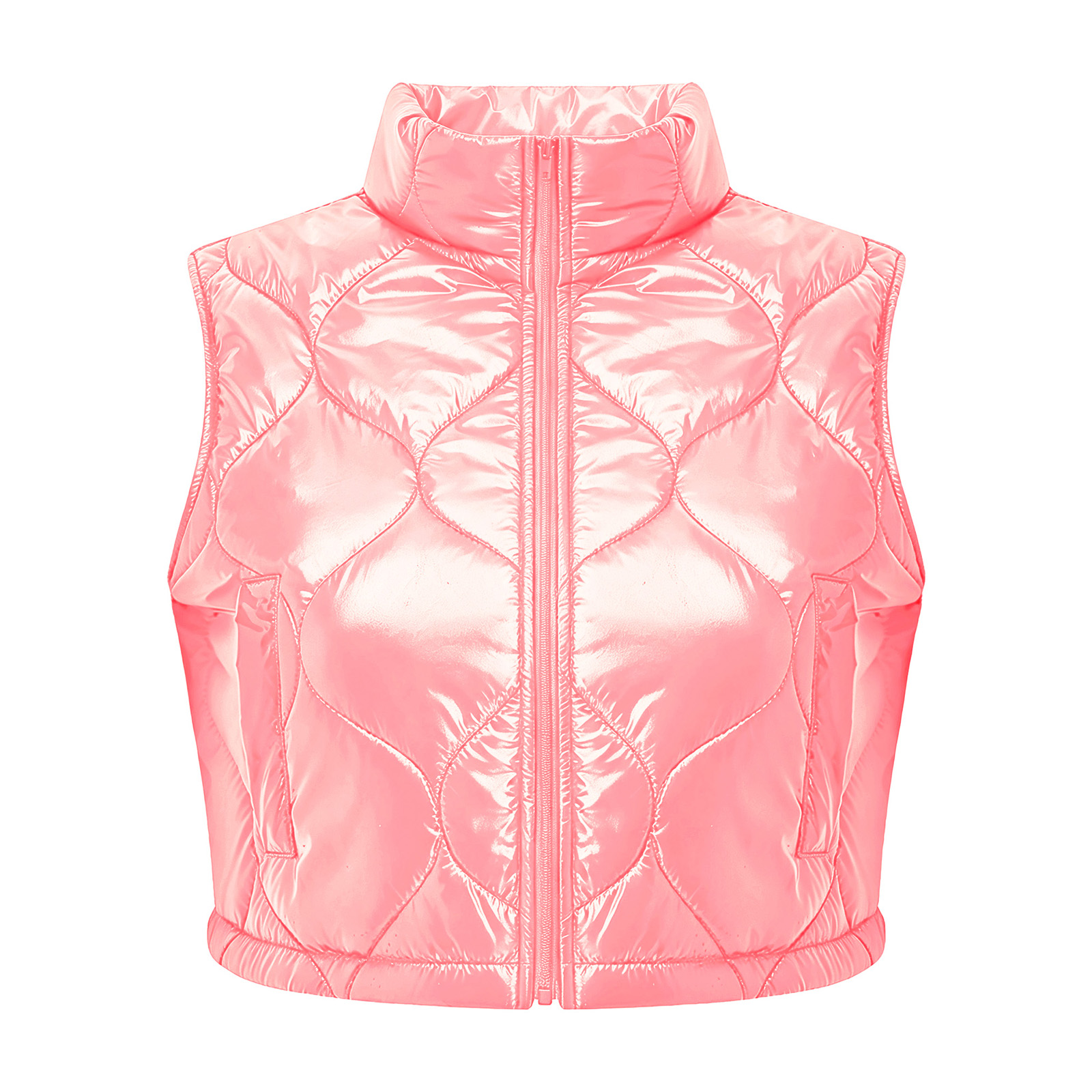 Women Winter Warm Quilted Puff - Puffer Vest Padded ulasan dan harga