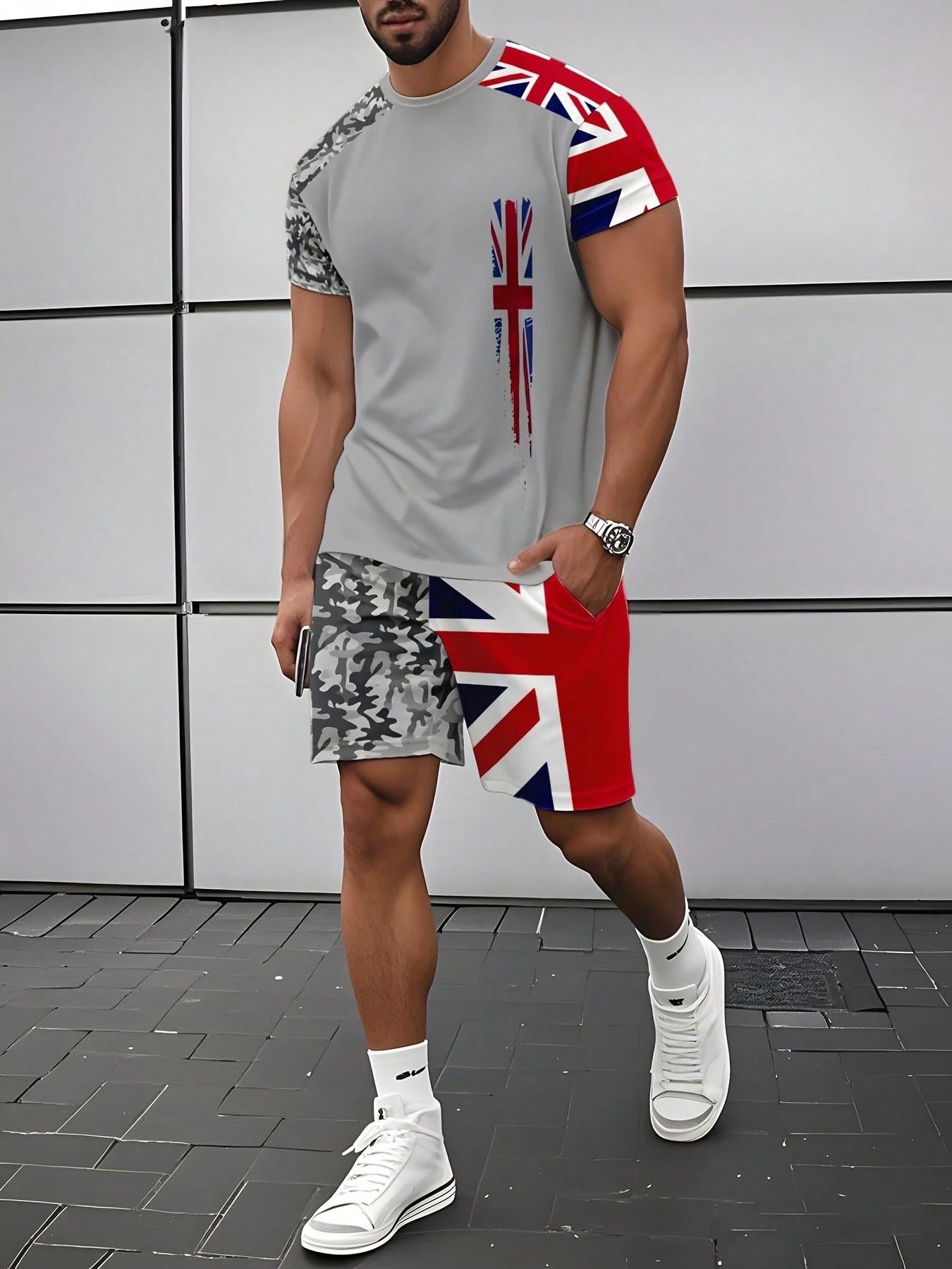 2026 Summer New Men's Short-Sl - Street Fashion Summer 2026 ulasan dan harga