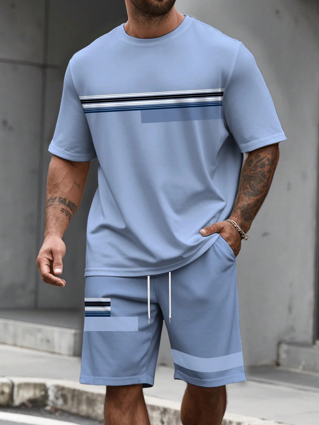 2026 Summer New Men's Short-Sl - Street Fashion Summer 2026 ulasan dan harga