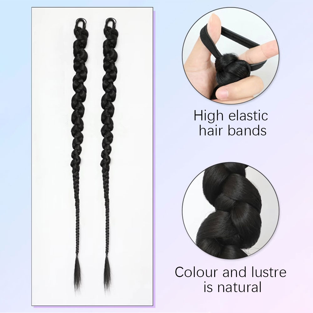 1/2PCS Hair Extension Braided  - Street Fashion Girls ulasan dan harga
