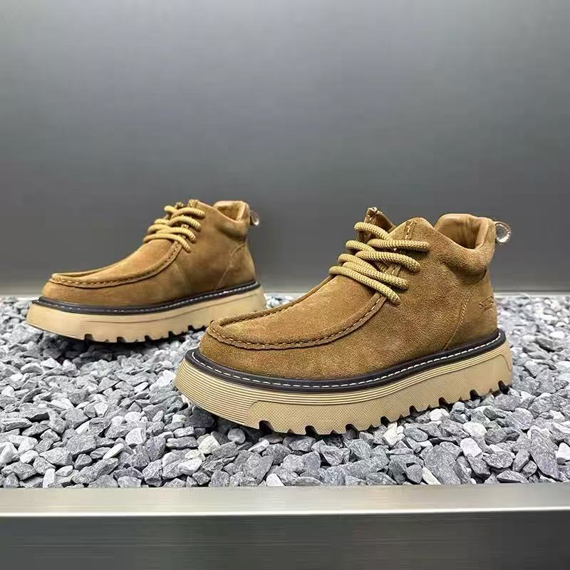 Autum Winter Men Platform Boot - Street Fashion Winter 2025 ulasan dan harga