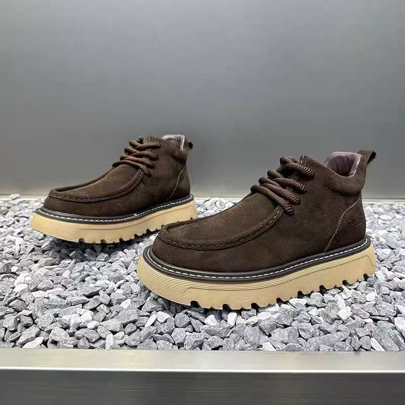 Autum Winter Men Platform Boot - Street Fashion Winter 2025 ulasan dan harga