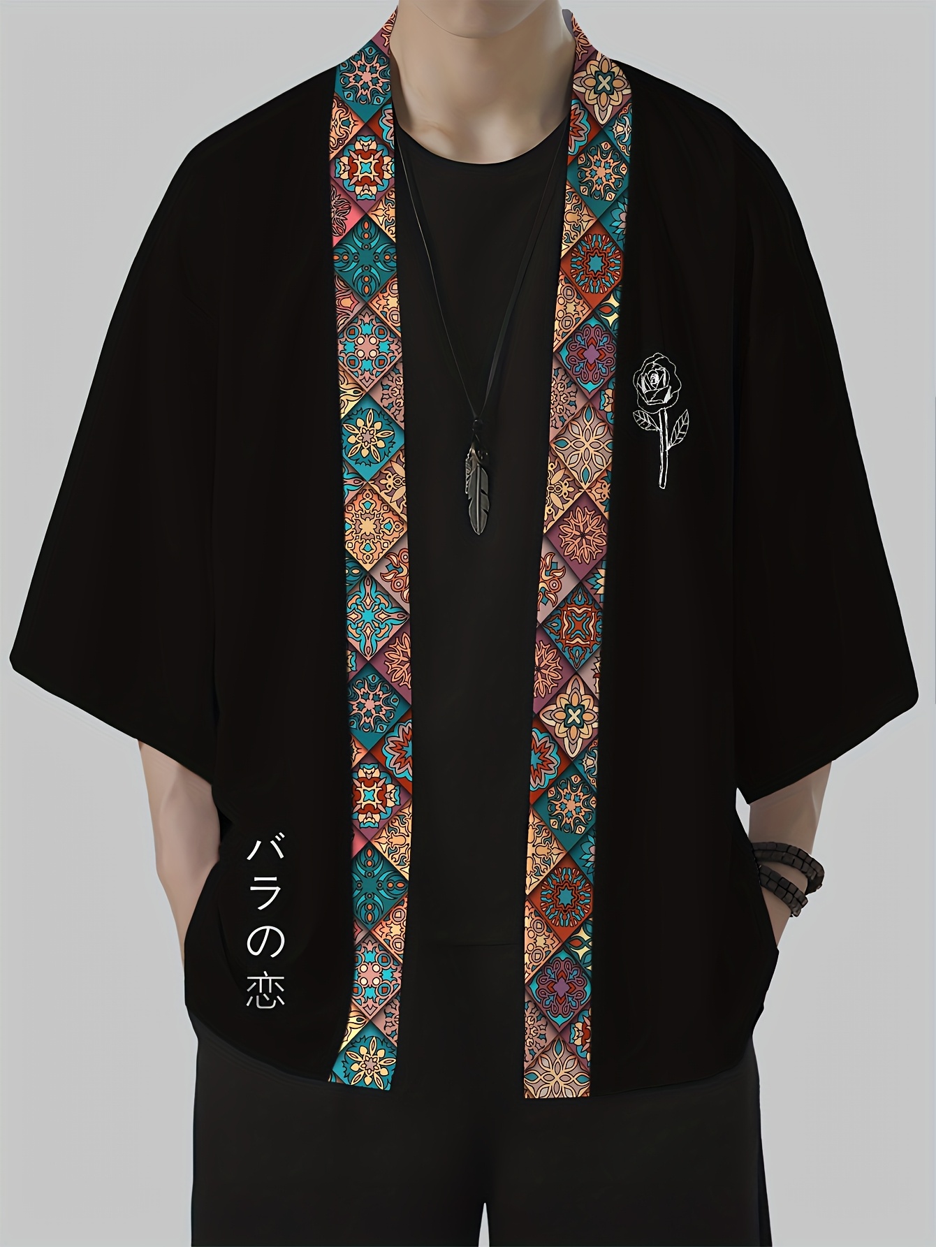 2026 Summer Men's Kimono 3D Pr - Street Fashion Summer 2026 ulasan dan harga