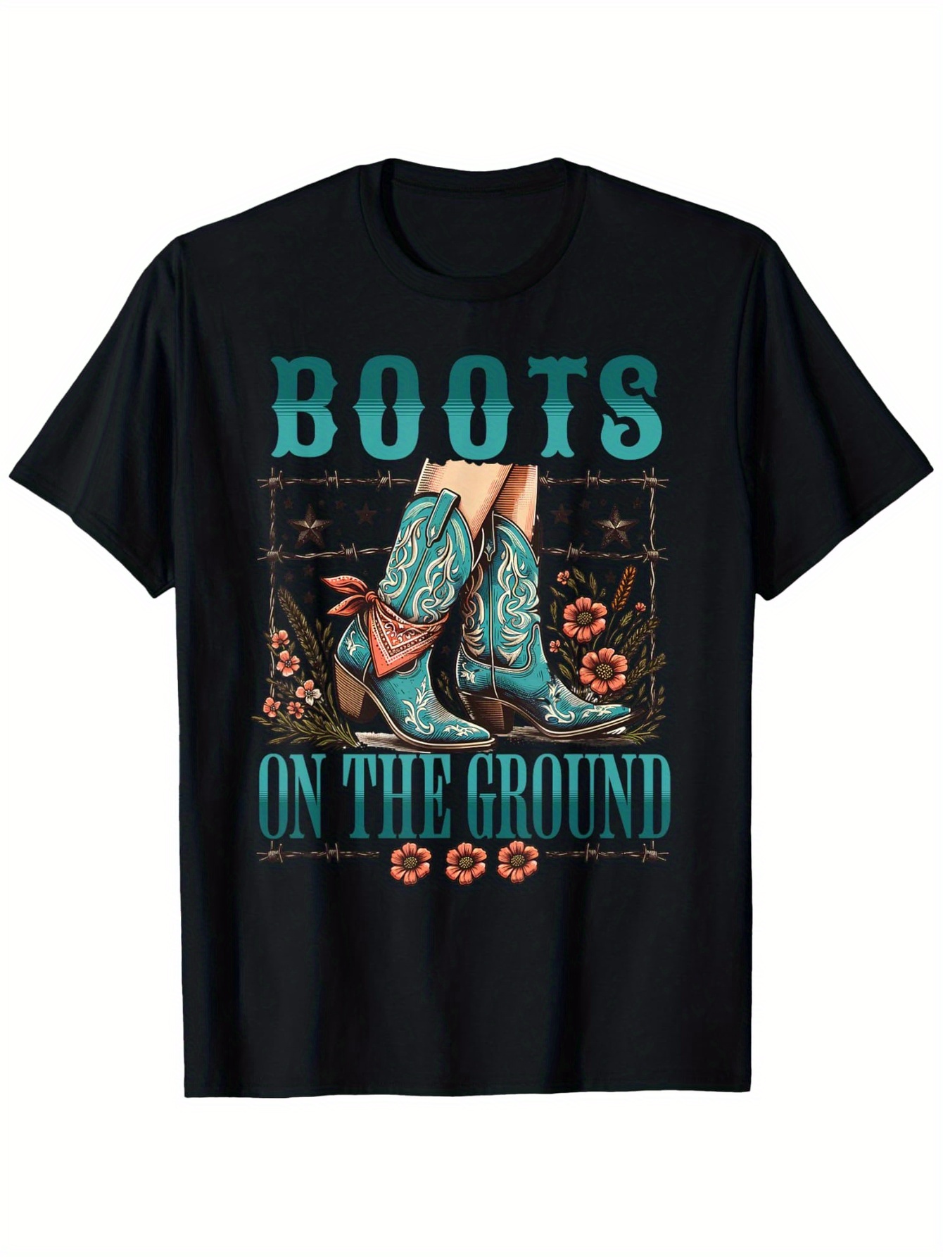 Boots On The Ground  Western C - Street Fashion Com ulasan dan harga