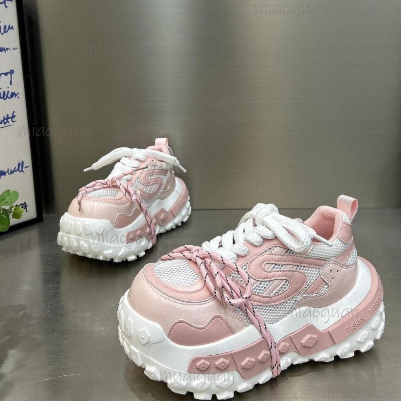 Women's Chunky Platform Dad Sn - Street Fashion Female ulasan dan harga