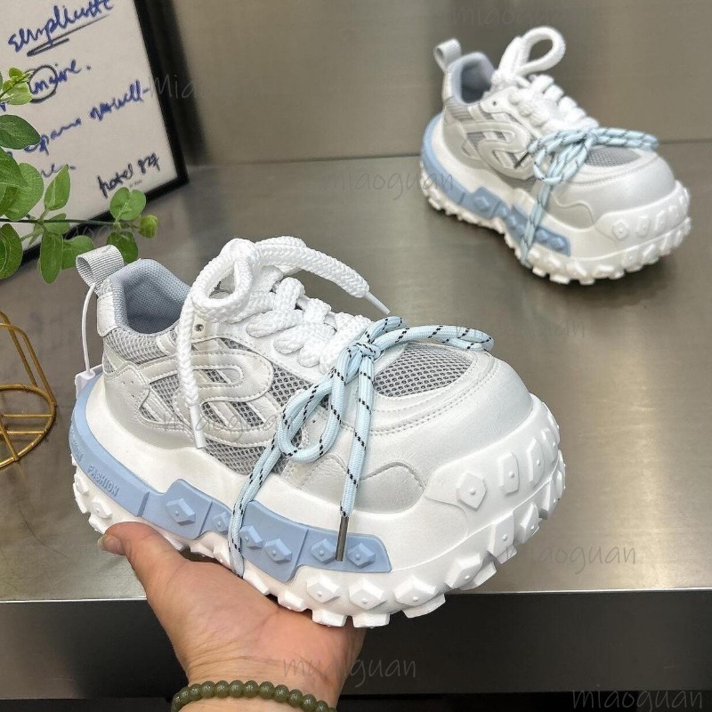 Women's Chunky Platform Dad Sn - Street Fashion Female ulasan dan harga