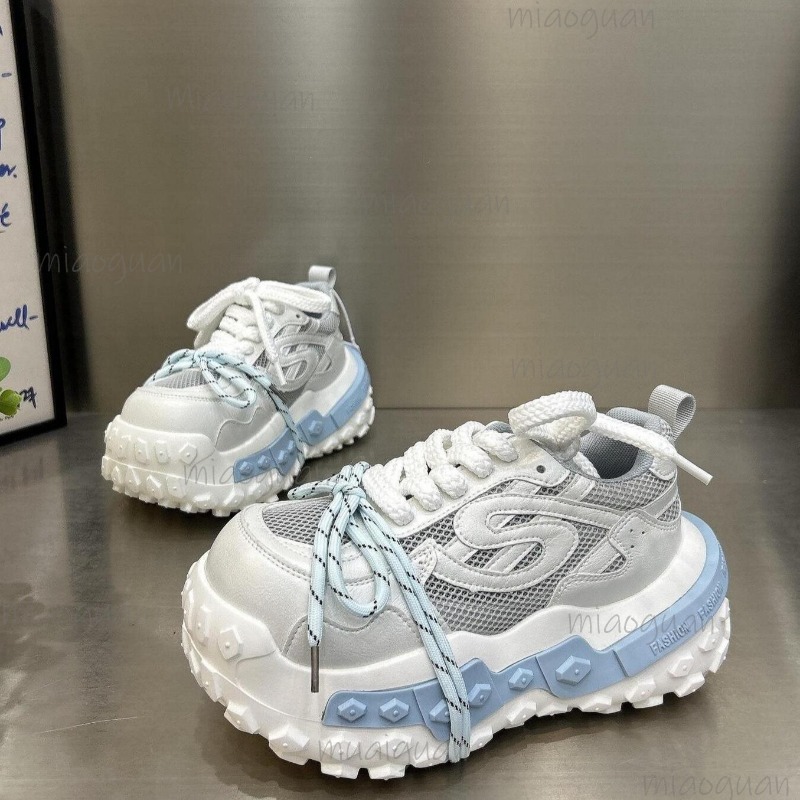 Women's Chunky Platform Dad Sn - Street Fashion Female ulasan dan harga
