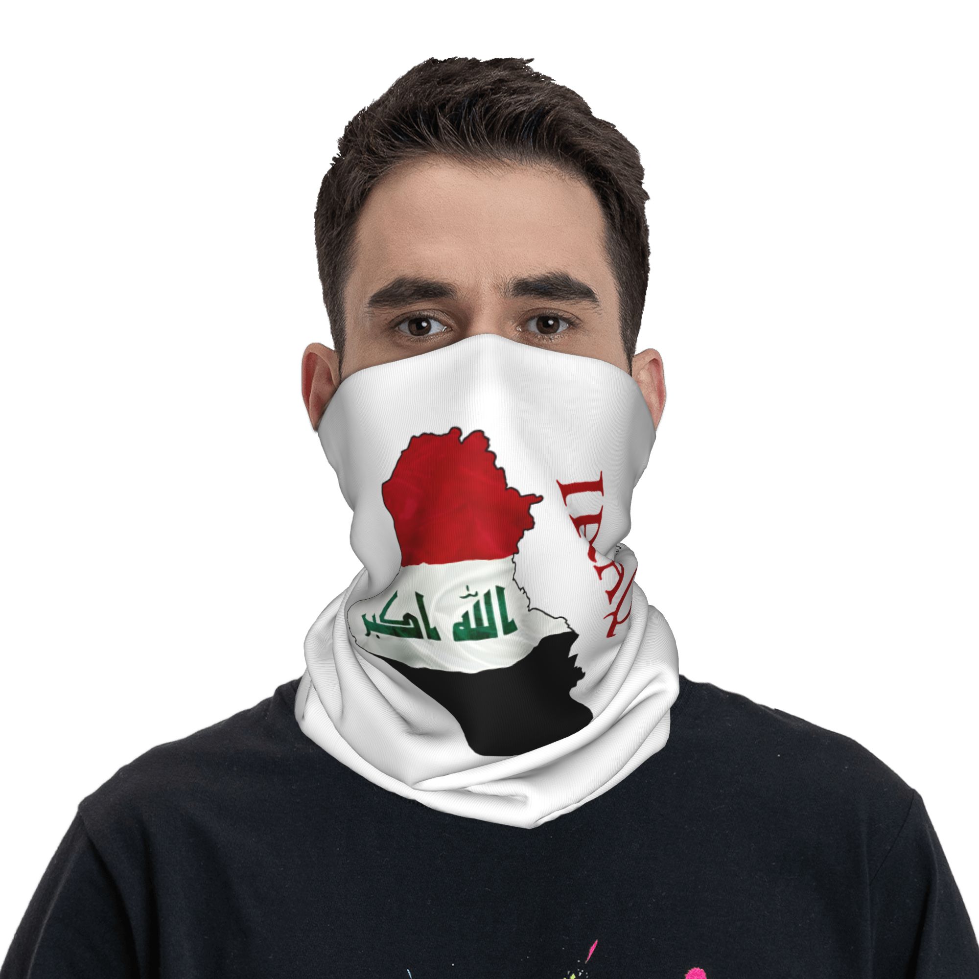 Iraq Flag Map  Love Iraq Balac - Balaclava Face Mask ulasan dan harga