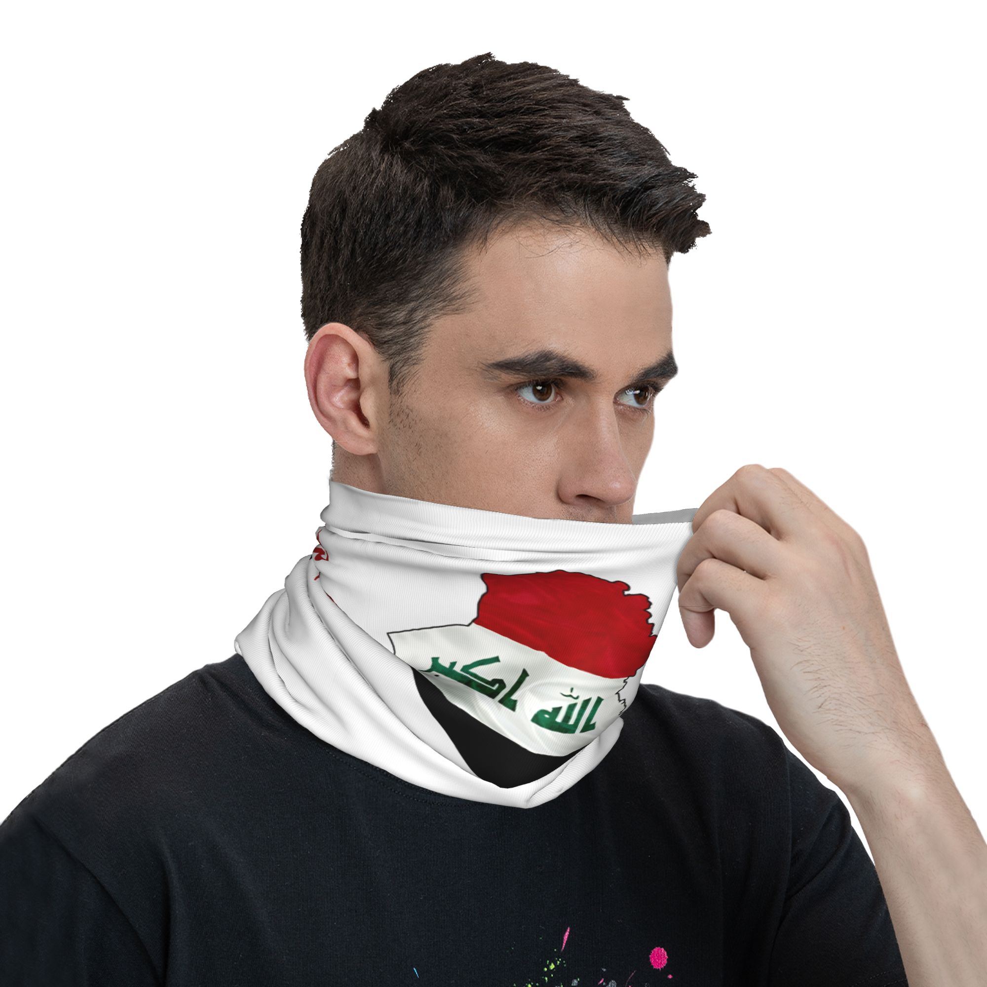 Iraq Flag Map  Love Iraq Balac - Balaclava Face Mask ulasan dan harga