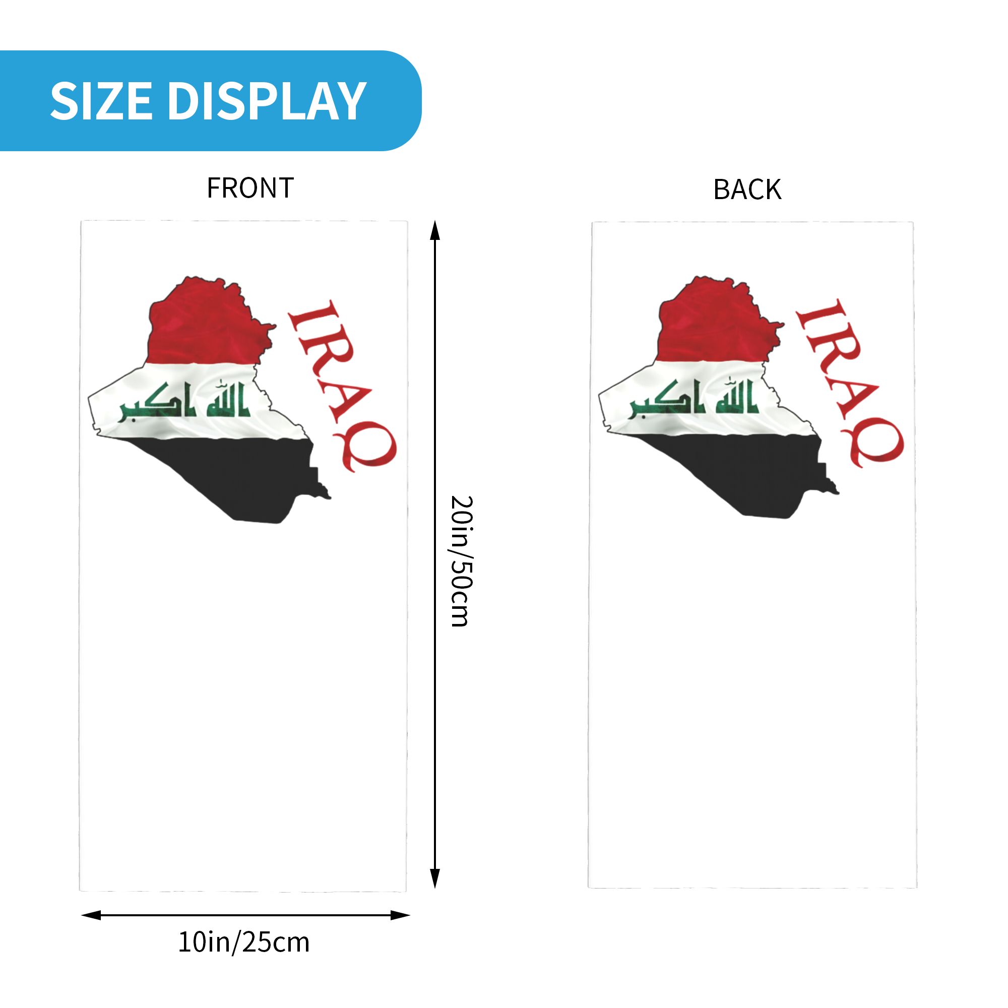 Iraq Flag Map  Love Iraq Balac - Balaclava Face Mask ulasan dan harga