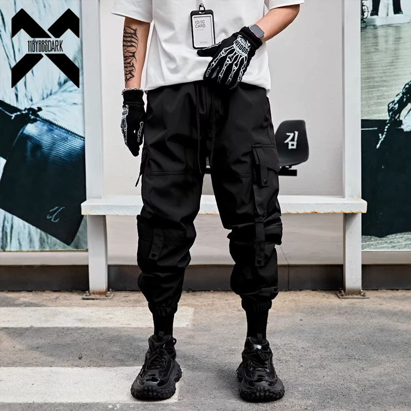 Men's Techwear Cargo Pants 202 - Techwear Pants Tactical ulasan dan harga