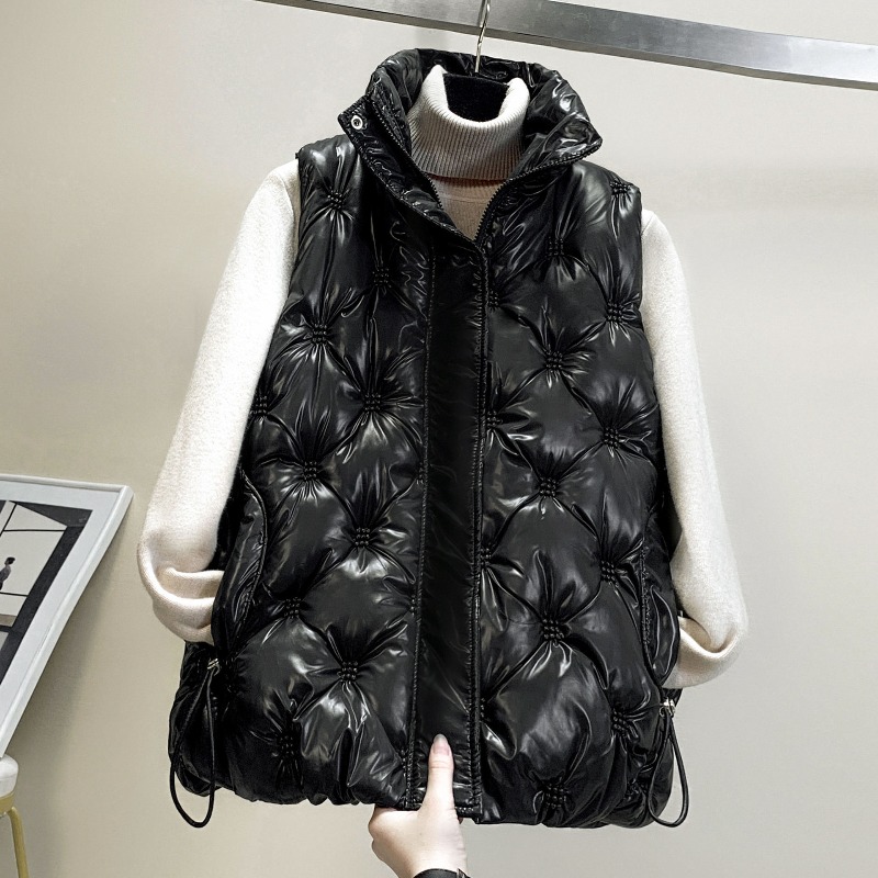 2025 New Down Cotton Waistcoat - Puffer Vest Padded ulasan dan harga