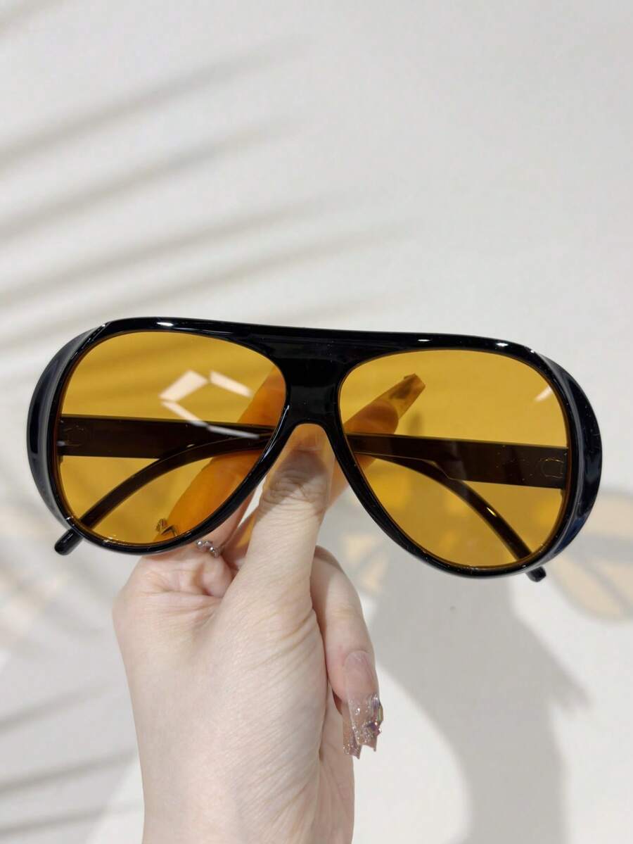 Vintage Oversized Square Fashi - Street Fashion High End ulasan dan harga