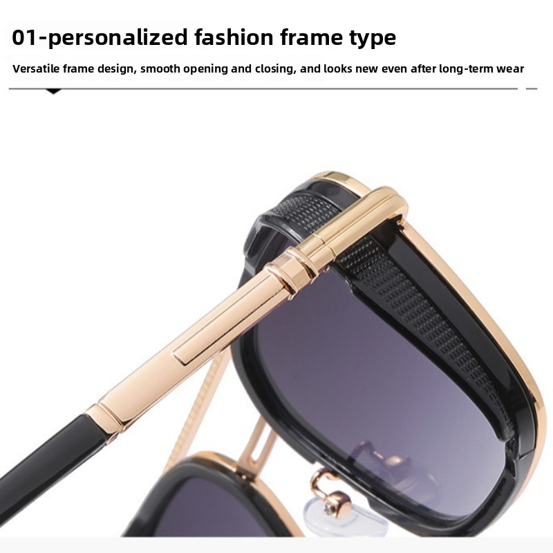 Retro Oval-framed Sunglasses M - Street Fashion High End ulasan dan harga