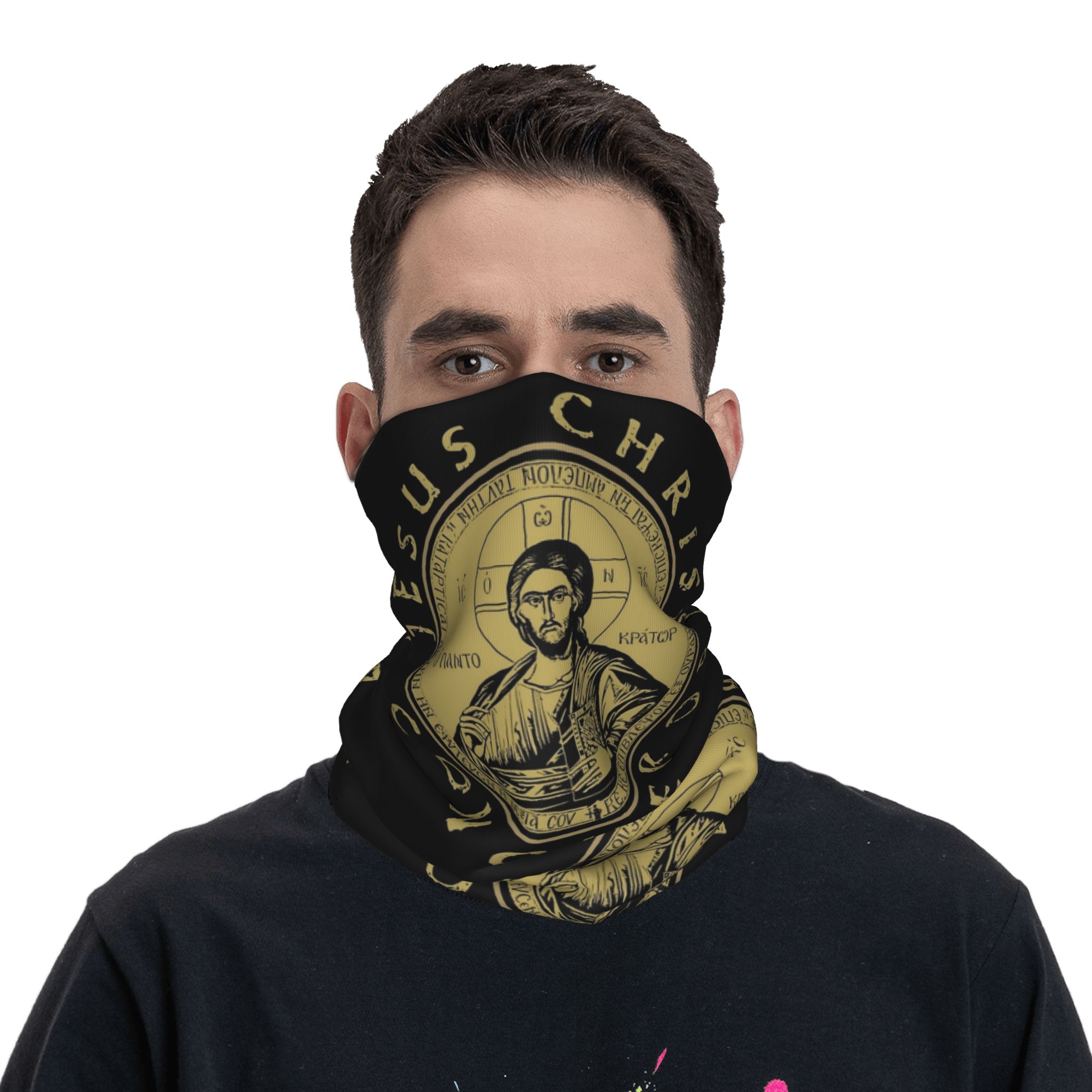 Jesus Christ Orthodox Bandana  - Balaclava Face Mask ulasan dan harga