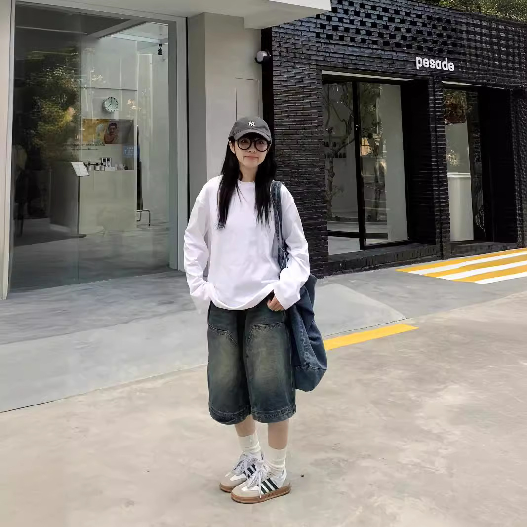 Women Y2K Vintage Baggy Jean S - Street Fashion Jeans ulasan dan harga