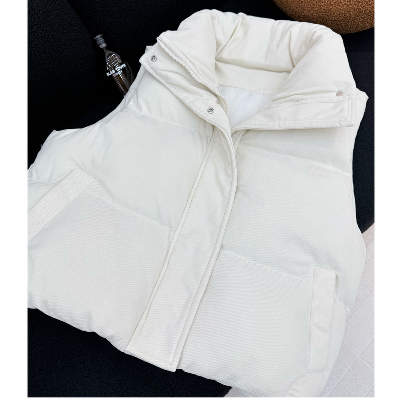 Puffer Vest Women Stand Collar - Puffer Vest Padded ulasan dan harga