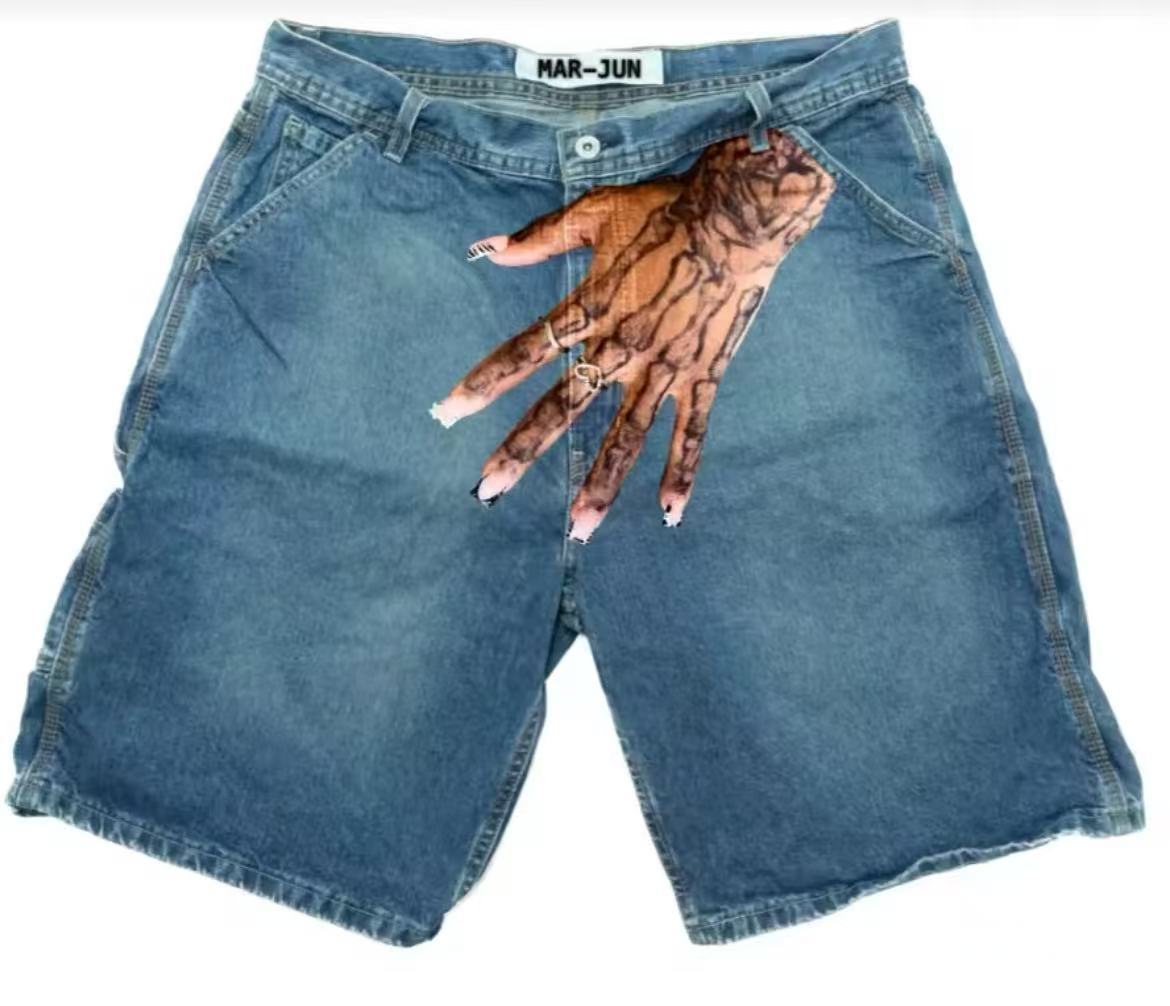 Deeptown Y2k Vintage Harajuku  - Street Fashion Jeans ulasan dan harga