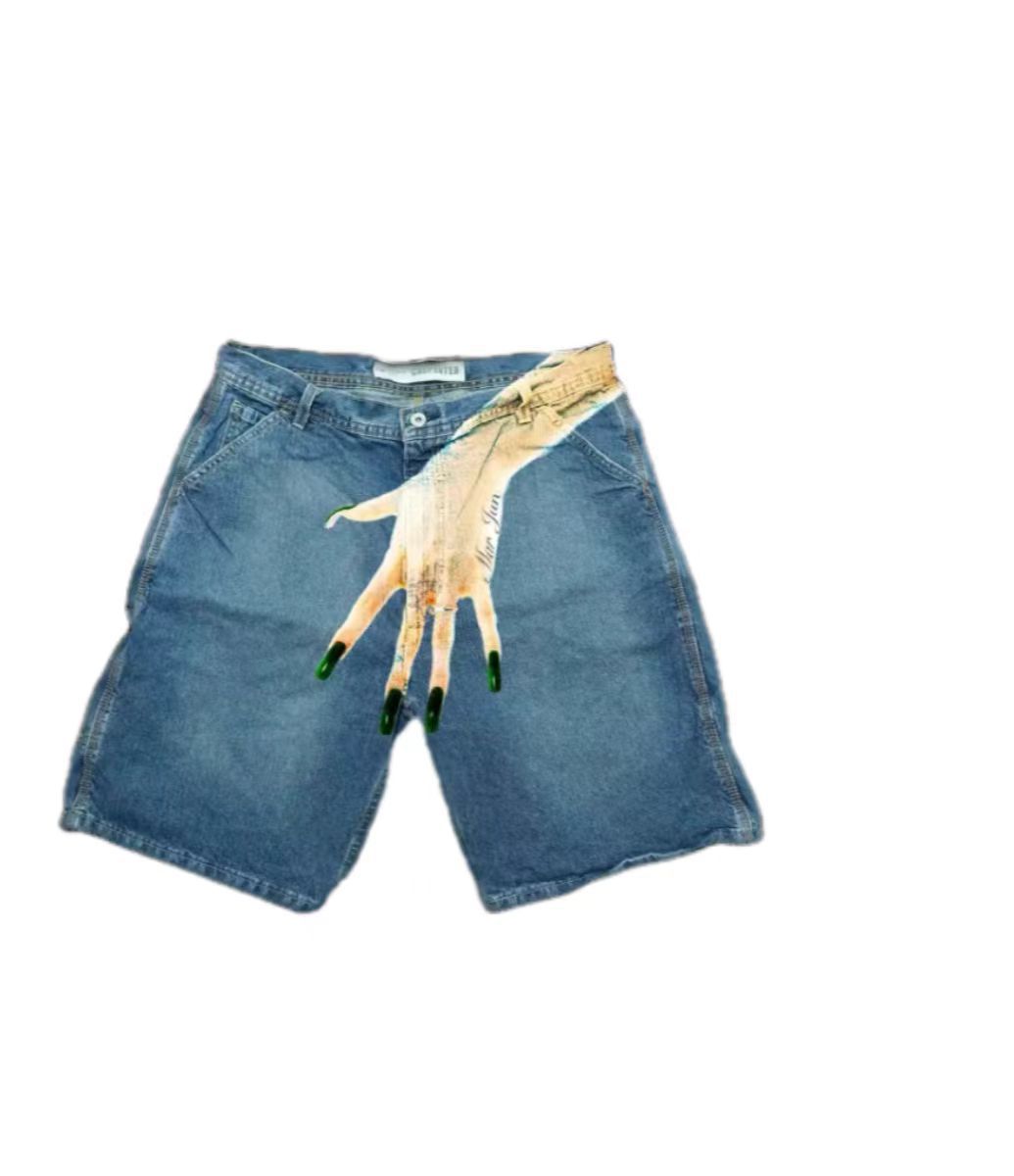 Deeptown Y2k Vintage Harajuku  - Street Fashion Jeans ulasan dan harga