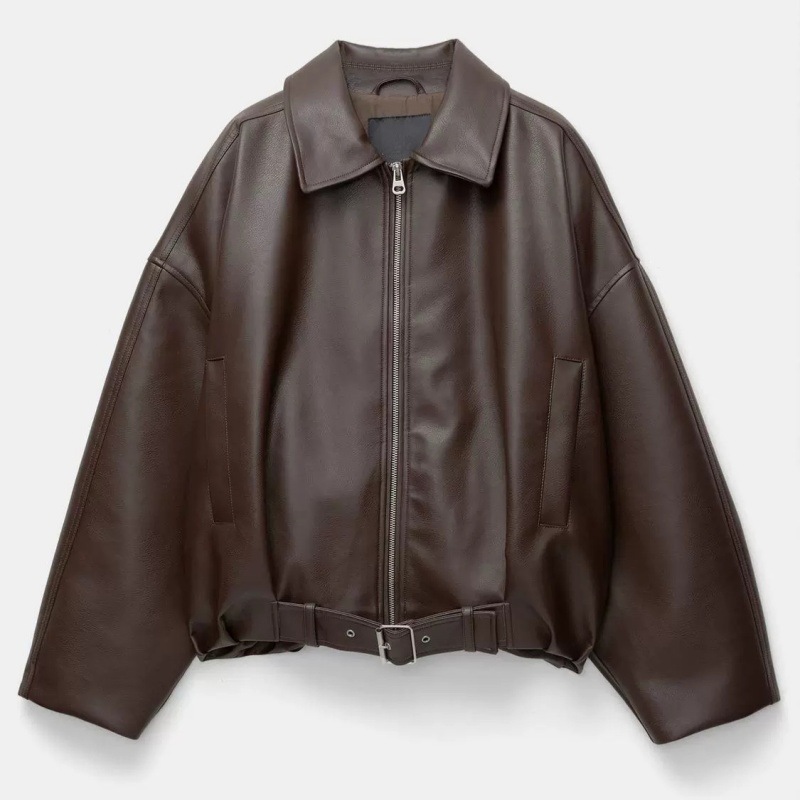 GG Fashion Leather Jacket Wome - Street Fashion Co ulasan dan harga
