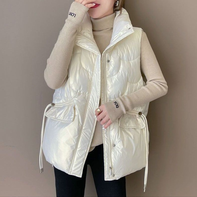 2024 New Down Cotton Waistcoat - Puffer Vest Padded ulasan dan harga