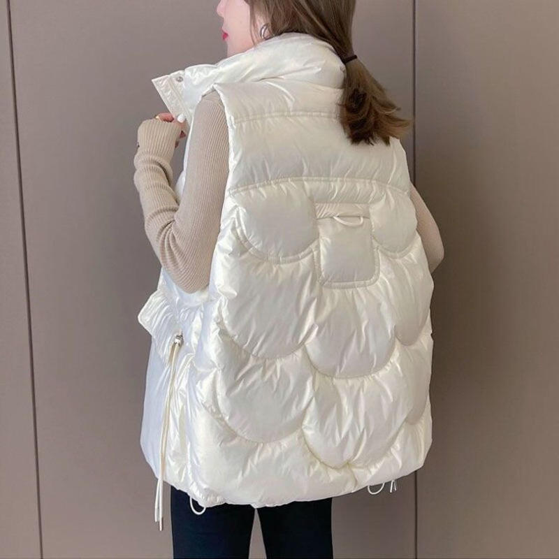 2024 New Down Cotton Waistcoat - Puffer Vest Padded ulasan dan harga