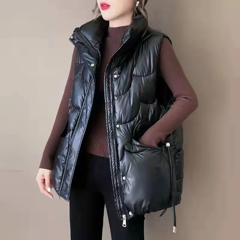 2024 New Down Cotton Waistcoat - Puffer Vest Padded ulasan dan harga