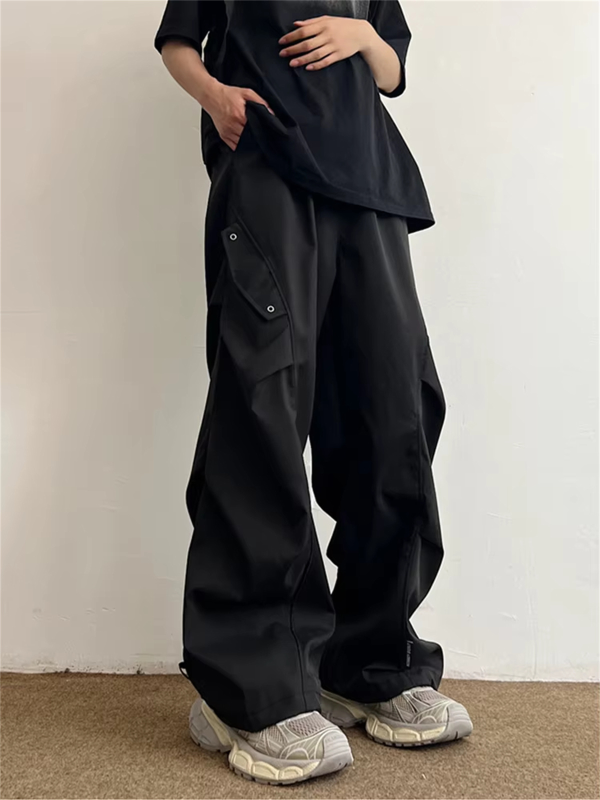 Techwear Parachute Cargo Pants - Techwear Pants Tactical ulasan dan harga