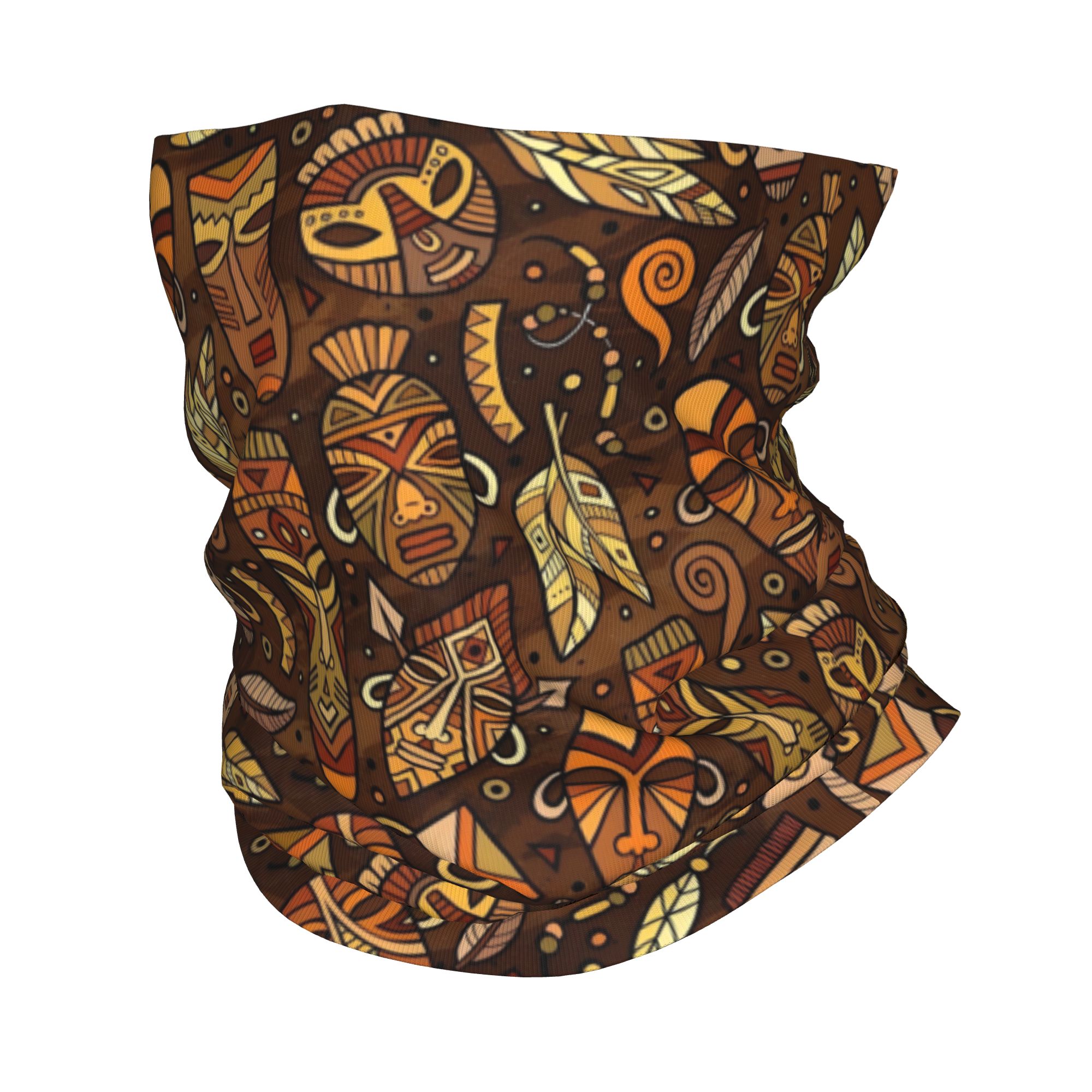 Custom Tribal Mask Pattern Ban - Balaclava Face Mask ulasan dan harga