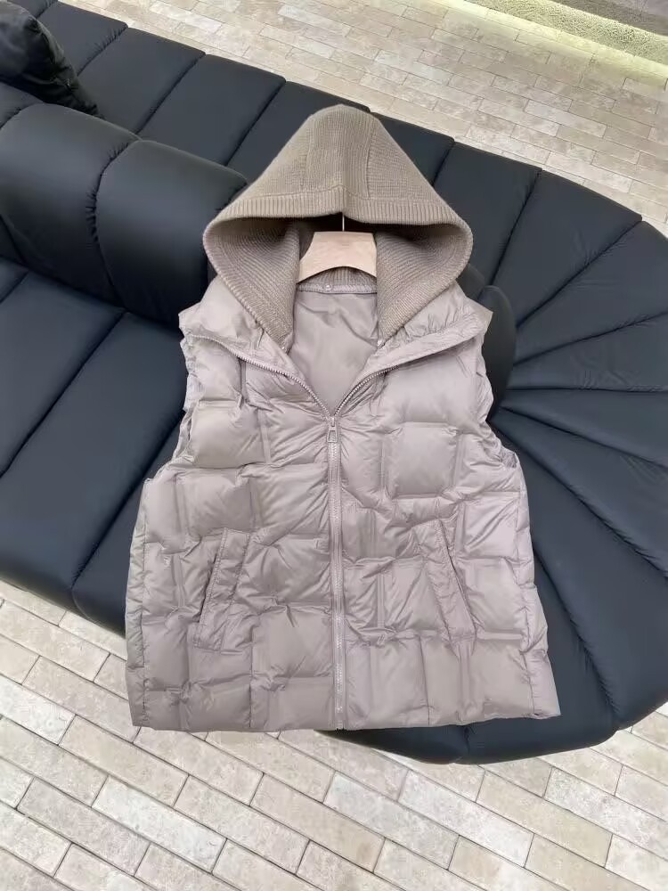 Women's Casual Warm Knitwear R - Puffer Vest Padded ulasan dan harga