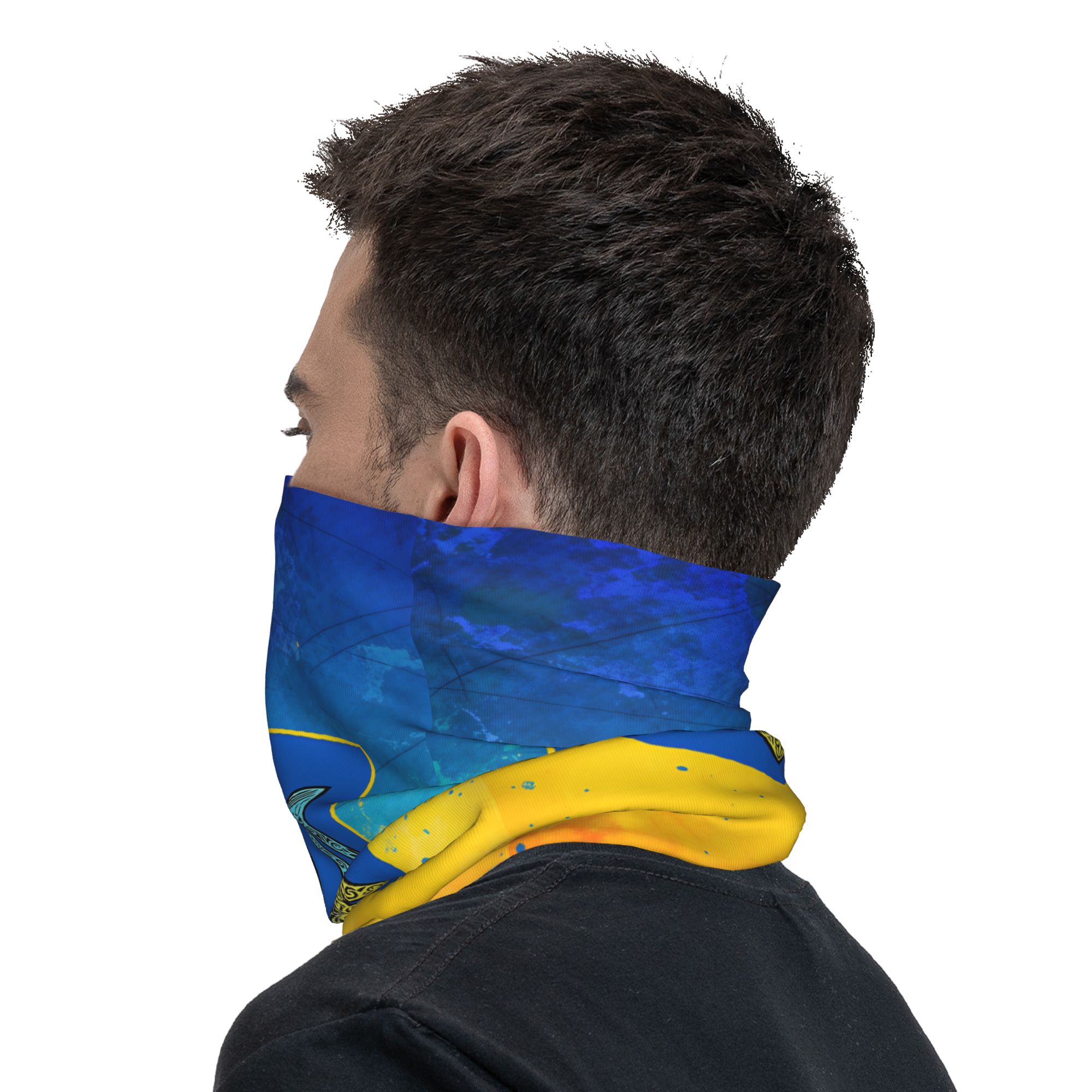 Ukrainian Tricolor Emblem Bala - Balaclava Face Mask ulasan dan harga