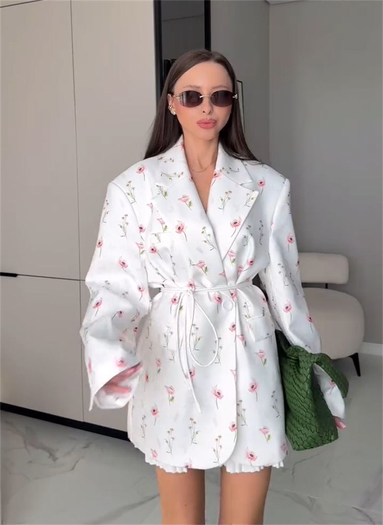 Fashion Women's Flower Printed - Street Fashion Winter 2025 ulasan dan harga