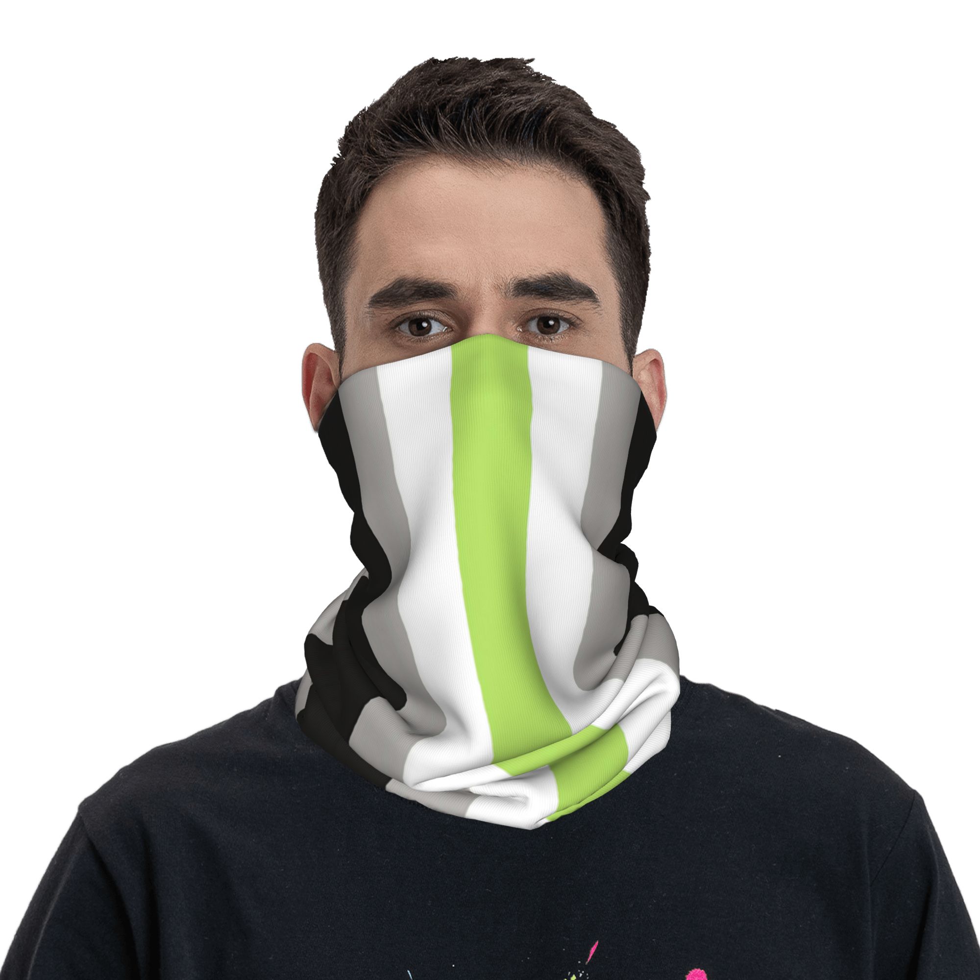 Agender Lgbt  Bandana Neck Cov - Balaclava Face Mask ulasan dan harga