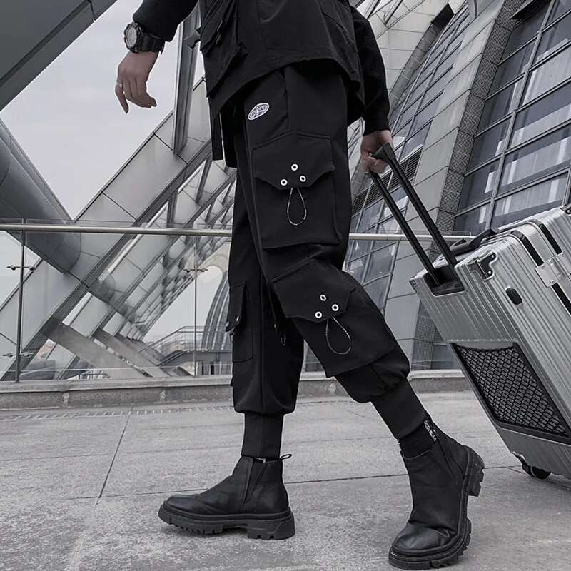HKSH Spring New Safari Style C - Techwear Pants Tactical ulasan dan harga
