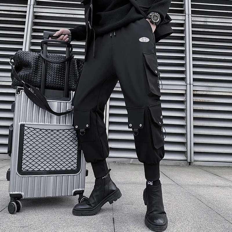HKSH Spring New Safari Style C - Techwear Pants Tactical ulasan dan harga