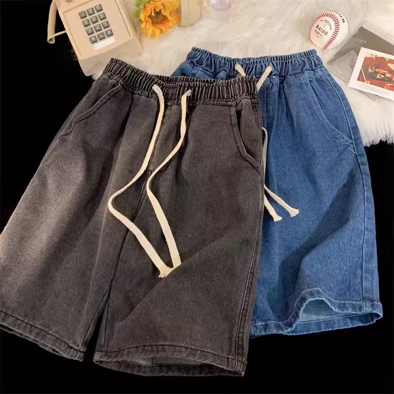 2026 New Korean Style Vintage  - Street Fashion Jeans ulasan dan harga